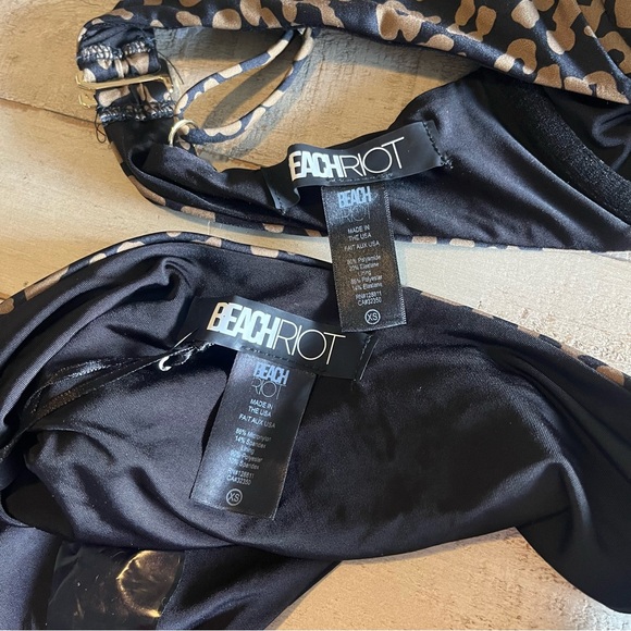 Beach Riot Leopard Bikini XS - Picture 9 of 11